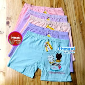 Boxer Anak Perempuan Sorex Kids HP 787 Super Soft | Celana Dalam Hotpen Anak Cewek Sorek