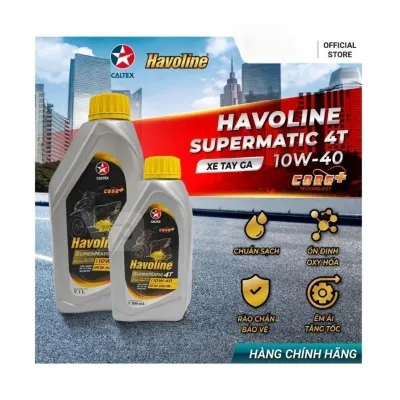 DẦU NHỚT CALTEX XE GA 10W40 SN MB KHOÁNG 800ML 1000ML 0.8L 1L... GA KHOÁNG...