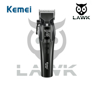 KEMEI KM-1858 DLC BLADE ELECTRICK HAIR CLIPPER PROFESSIONAL 9000 RPM RECAHARGEABLE HAIR CLIPPER KEMEI 1868