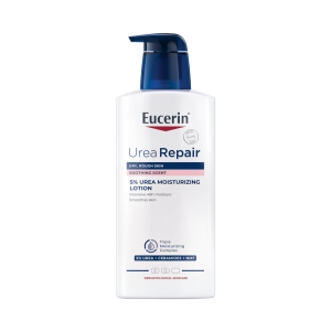 Eucerin UreaRepair 5% Urea Moisturizing Body Lotion With Ceramide NMF Complex 48 Hours Long Lasting Deep Hydration Smooth Dry Rough Flaky Skin Relieve Itchy Tightness Repair Skin Barrier Mild Soothing Scent Daily Intensive Dry Skin Repair Body Milk