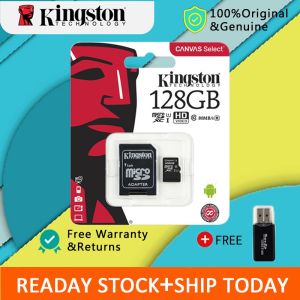 ♥100%Original Product+FREE Shipping+COD♥ Kingston Micro SD Memory Cards Class10 16GB/32GB/64GB/128GB/256GB For Smartphone