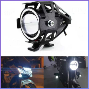 PENGIRIMAN CEPAT KONTROL Lampu Tembak Motor Transformer LED IP65 Cool White 8W U7 / lampu tembak motor super terang led touring depan anti air awet aki bulat