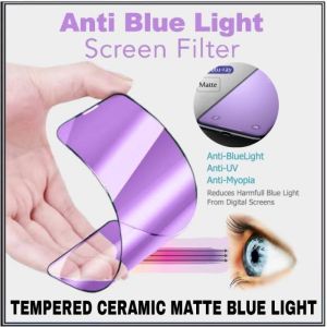 ANTI GORES CERAMIC BLUE LIGHT VIVO IQOO Z10 5G Z10 LITE NEO 10 5G Z9 5G Z9X 5G Z7 5G Z7X 5G 122 5G ANTI RADIASI PLASTIK MIKA LENTUR TEMPERED ANTI PECAH