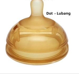 Wwen Dot Bayi Botol Susu Cocok Untuk 70MM Super Lebar Leher Puting Pupici Nano Perak Bahan Silicon Anti Gigitan Wide Neck BPA FREE