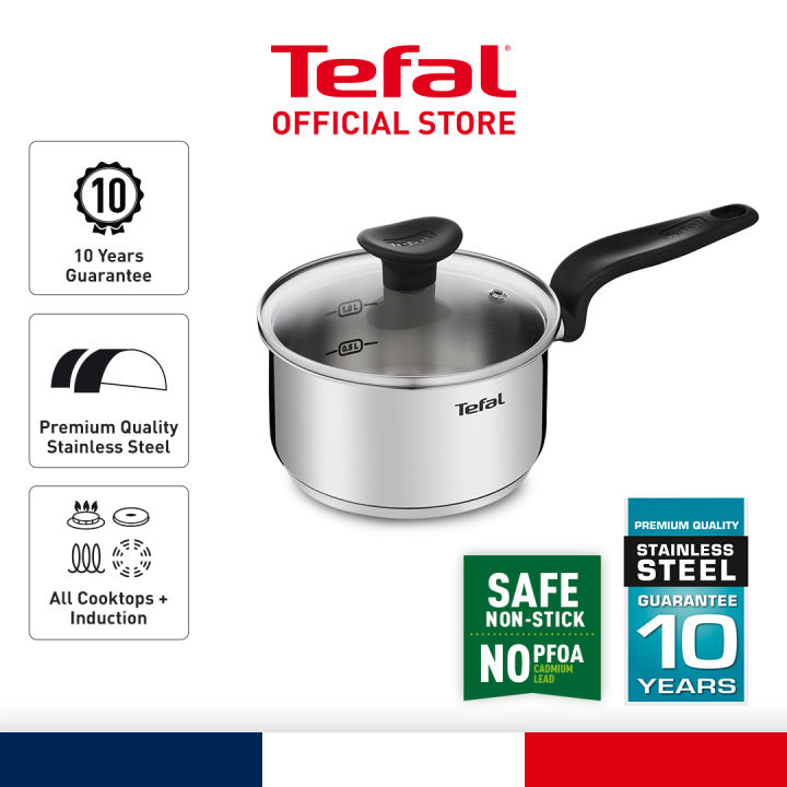 Tefal Primary Saucepan with lid 16cm (E3082235) Stainlesssteel