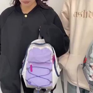 Mini Backpack for Women Trum Travel Bag Waterproof Hiking Bag Large Capacit Backpack for Men