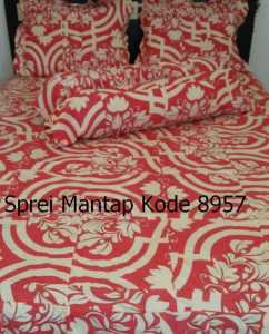 Sprei risleting ukuran 160 dan 180 sarung kasur bahan perca My Love