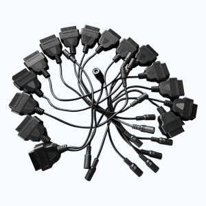 OBD2 Female to 5521 Female Adapter Cable 0.2M - Diagnostic Interface Converter Lead for VAG Group Vehicles (VW Audi Seat Skoda) KTS ODIS VCDS Scanner Tools