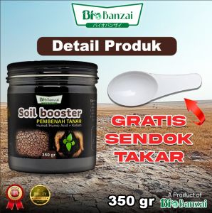 Soil booster 350gr Bio banzai pupuk pembenah tanah premium