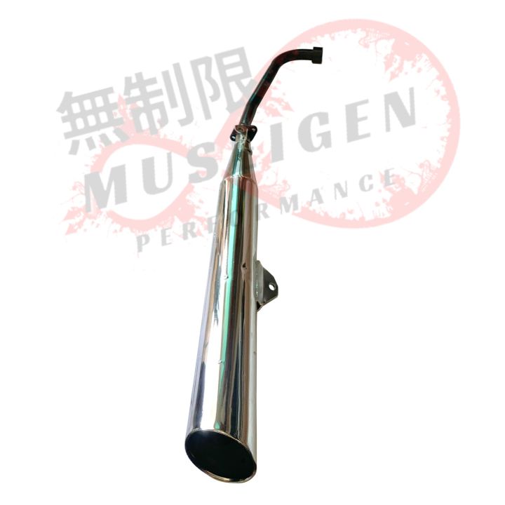 Motorcycle Muffler Exhaust Pipe For Wave 100, Motorcycle Exhaust Pipe