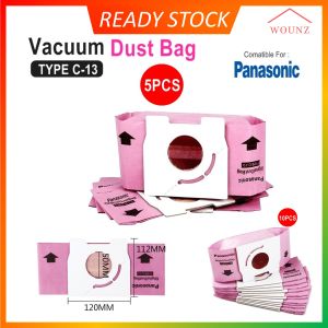 5pcs / 10pcs Vacuum Cleaner Bag Dust Bag for Panasonic C-13 Replacement | Penggantian Beg Debu Pembersih Vakum | 真空集尘袋更换