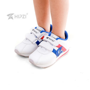 HIPZI Sepatu Anak Sneakers Olahraga Anak Laki Laki Perempuan Anti Selip Kekinian 2023 HASIC Putih Biru