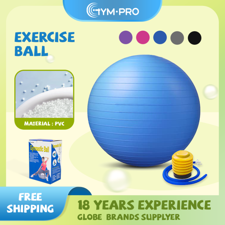 GYMPRO Exercise Ball (55cm75cm),Yoga Ball,Yoga Ball Chair, Extra Thick
