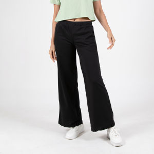 Forest Ladies Cotton Terry Wide Leg Pants Women Casual Long Pants | Seluar Palazzo Perempuan - 810544
