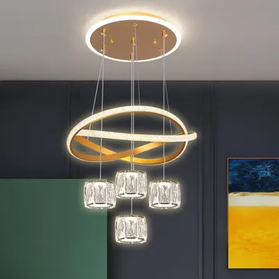 Modern Designer LED Ceiling Lights Dining Lamp Chandeliers Hanging Light Ceiling Lamps Pendant Light Lampu Hiasan Lampu Gantung Island Lighting Drop Light