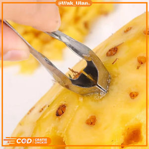 Capit Capitan Mata Nanas Pencabut Pencabit Stainless Steel Alat Kupas Pisau Lebaran Kue Jepitan murah