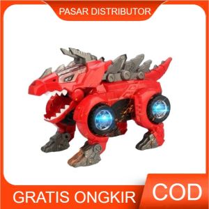 Mainan Anak GTG VARIANT BEAST DINOSAUR SHIFTER 726 Mainan Car Dinosaur Robot Dino Mainan Anak Perempuan - Mainan Anak Laki Laki