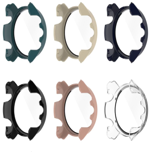 PC Screen Protector for Shell for GarminForerunner 255 Watch Housing Friendly Full Coverage Tempered Film Frame
