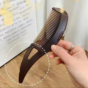 Lược Chải Tóc Thiết Kế Dạng Ấn Mát Xa Da Đầu Chống Gàu Chống Tĩnh Điện Tiện Dụng 5.2x21cm-HAUSE