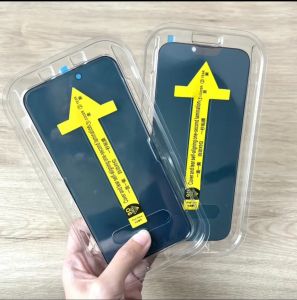 ฟิล์มกันมอง แถมเคส ติดได้ทุกคน สำหรับ iPHONE 14 14PRO 14PROMAX 14PLUS 13 13PRO 13PROMAX 12 12PRO 12PROMAX 11 11PRO 11PROMAX X XR XS MAX 011