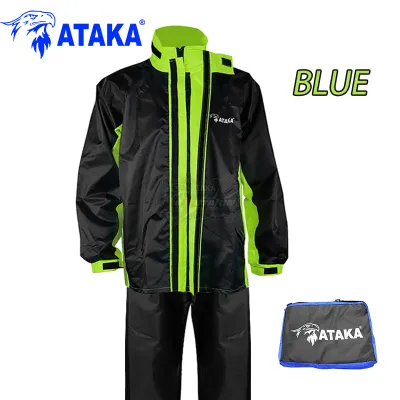 ATAKA A9 Raincoat SET S-6XL Suit Rainproof Universal Motorcycle Plus Raincoat 2 Layer Rainsuit