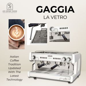 Gaggia La Vetro Espresso Machine 2GR