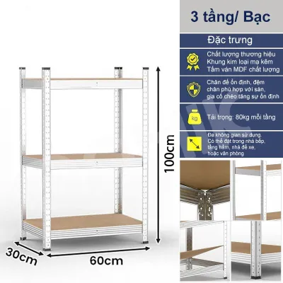 DAMIK Kệ Sắt V Lỗ Đa Năng Dài Kệ Hàng Thép Đa Năng Đựng đồ Hàng sẵn số lượng lớn