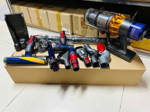 [Bảo Hành 12 tháng] Máy hút bụi không dây Dyson V15 Detect mạnh mẽ full phụ kiện