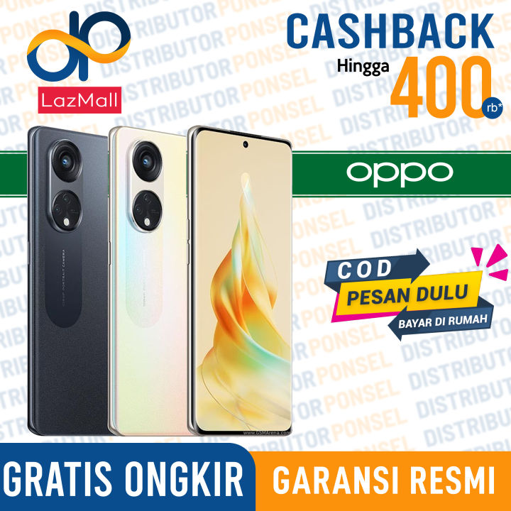 Oppo Reno 8T 4G 8/256GB Garansi Resmi Reno 8 T 8 GB 256 GB
