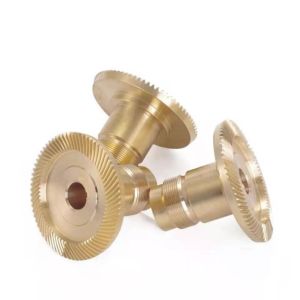 Cornerr Milling Machine Feeder Copper Gear Tongyi APF-500 Jianfeng SBS-235 Feeder Gear Accessories 5Y6Z3