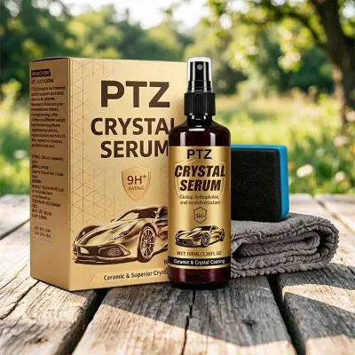 Ready Stock100ML PTZ Crystal Serum Advanced 9H Graphene Ceramic Coating for Auto Car 1PC