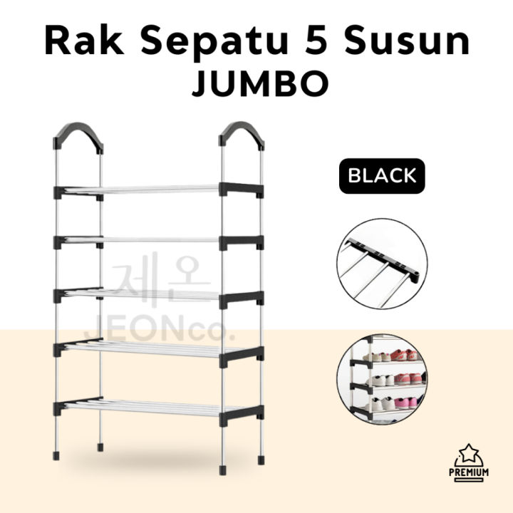 Rak Sepatu 5 Susun Jumbo | Lazada Indonesia