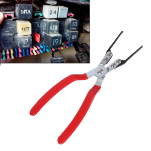 Relay Puller Pliers Tool Electrical Relay Puller Fuse Extractor Car Relay Remover Pliers Mechanic Tool