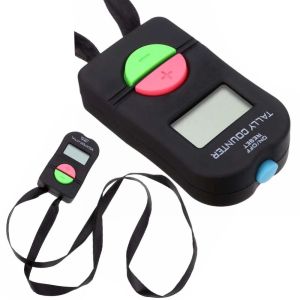 Q-1151 STORE LCD Display Digital Counter 0-9999 Range Manual Operation Hand Tally Clicker Audible Beep Battery Powered Electronic Counter Supermarket Use