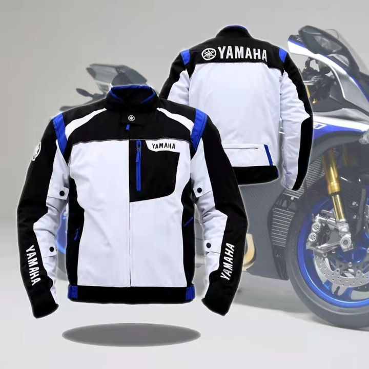 For Yamaha Motorcycle Jacket with Raincoat Men Waterproof Windproof Moto Jacket Riding Racing Motorbike Clothing Lazada PH