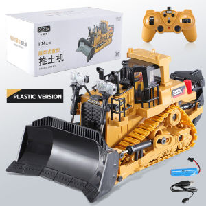 Bulldozer 2.4G Wireless Remote Control Toys Engineering Vehicle Children Electric Simulation Toys