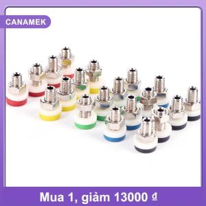 【CANAMEK】 10pcs Mini 2mm Brass chuối ổ cắm jack cho cáp âm thanh cắm kết nối
