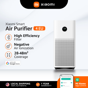 Xiaomi Smart Air Purifier 4 | Effective Purification | Air Quality | Smart OLED Display | WiFi App Control