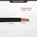 1 Feet x Battery Cable 60A 100A 150A 16m㎡ for Car Lorry Boat Truck Earth 100% Copper Made in Malaysia (1 Kaki). 