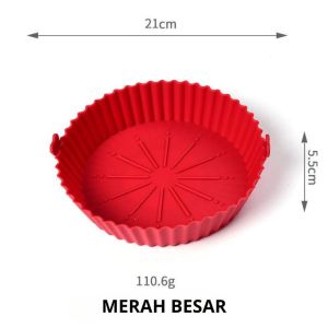 50pcs Kertas Alas Air Fryer /kertas air fryer anti lengket/Anti Lengket Tahan Minyak baking paper MLH Y02