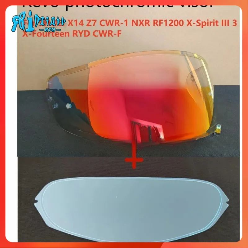 RTOMH Photochromic Visor for SHOEI X14 Z7 CWR-1 NXR RF1200 X-Spirit 3 X- Fourteen RYD CWR-F RF1400 NXR2 CWR-F2 Z8 X-Fifteen X-SPR Pro | Lazada PH