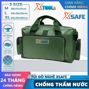 Túi đựng dụng cụ Xsafe cỡ lớn túi thợ điện túi đựng đồ nghề túi đeo chéo điện tử điện lạnh thợ công trình chống nước