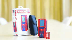 EMTOP 60m Mini Handheld Digital Laser Distance Detector Multifunctional Device for Area Volume Height ELDD0601