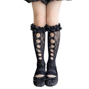 Sweet Baby Lace Bowknot Leg Warmer for Toddler Girls Lightweight Mesh Cotton Stretchy Cuffs Comfort Wear Dancewear