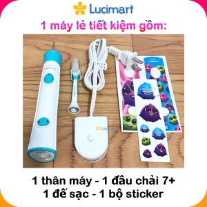 Bàn chải điện trẻ em Philips Sonicare Kids Rechargeable Electric Toothbrush [Hàng Mỹ]