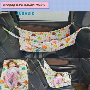 Ayunan Bayi untuk didalam mobil ( Ada Seatbelt / Sabuk Pengamannya)