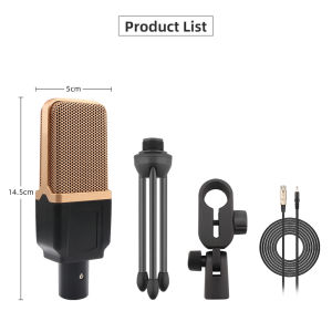 Siborie Capacitive microphones M998 mic ongkos kirim gratis Satu set dudukan lengkap gratis Mendukung COD