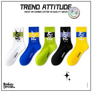 VeryMall 10Pairs/5Pairs Multiple colors Mid Socks High cut sport socks Crew High Socks for basketball sport socks