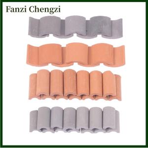 Fanzi 60Pcs Mini Roof Tiles For Landscaping Miniature Tiles For Dollhouse 1/16