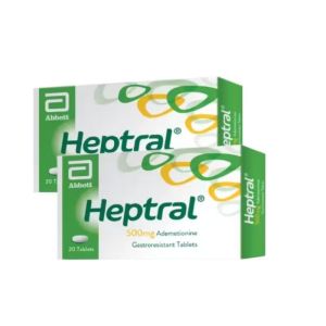 Buy 3 get 1 HEPTRAL Tablets 500mg Liver Protection Support Liver Health Shipped within two days